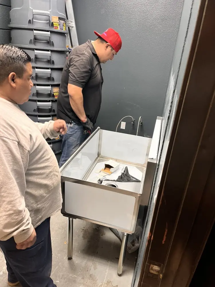 Commercial plumbing and sink installation in Hi-Nella